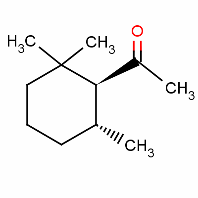 反式-1-(2,2,6-三甲基环己基)乙酮结构式_52842-33-8结构式