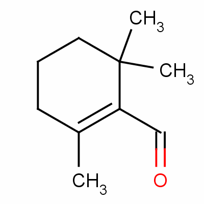 2,6,6-三甲基环己烯甲醛结构式_52844-21-0结构式