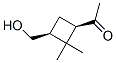 (9ci)-1-[(1r,3s)-3-(羟基甲基)-2,2-二甲基环丁基]-乙酮结构式_528560-17-0结构式