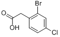 (2-溴-4-氯苯基)乙酸结构式_52864-56-9结构式