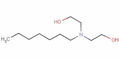 2,2-(庚基亚氨基)双乙醇结构式_52891-01-7结构式