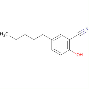 2-羟基-5-戊基苯甲腈结构式_52899-65-7结构式