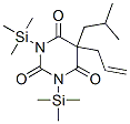 5-(2-甲基丙基)-5-(2-丙烯基)-1,3-双(三甲基甲硅烷基)-2,4,6(1h,3h,5h)-嘧啶三酮结构式_52937-70-9结构式