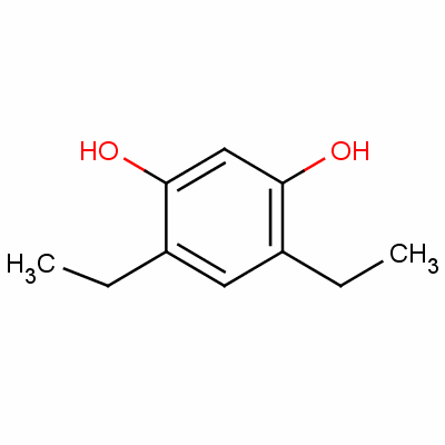 4,6-二乙基邻苯二酚结构式_52959-32-7结构式