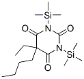 5-丁基-5-乙基-1,3-双(三甲基甲硅烷基)-2,4,6(1h,3h,5h)-嘧啶三酮结构式_52988-92-8结构式