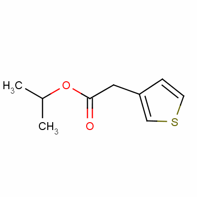 噻吩-3-乙酸异丙酯结构式_53064-74-7结构式