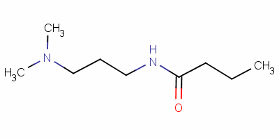 N-[3-(二甲基氨基)丙基]丁酰胺结构式_53201-67-5结构式