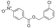 4-硝基苯甲酸 3-氯苄酯结构式_53218-05-6结构式