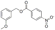 4-硝基苯甲酸 3-甲氧基苄酯结构式_53218-07-8结构式