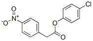 4-硝基苯乙酸 4-氯苯酯结构式_53218-11-4结构式
