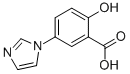 2-羟基-5-咪唑-1-基-苯甲酸结构式_53242-52-7结构式
