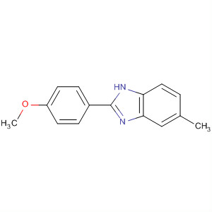 2-(4-甲氧基苯基)-5-甲基-1H-苯并咪唑结构式_53314-16-2结构式