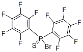 双(五氟苯基)溴膦硫化物结构式_53327-34-7结构式