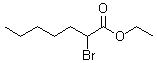 2-溴庚酸乙酯结构式_5333-88-0结构式