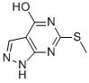 6-甲基磺酰基-1H-吡唑并[3,4-d]嘧啶-4-醇结构式_5334-26-9结构式