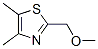 2-(甲氧基甲基)-4,5-二甲基噻唑结构式_533885-39-1结构式
