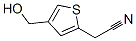 (9ci)-4-(羟基甲基)-乙腈结构式_533939-49-0结构式