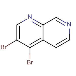3,4-二溴-1,7-萘啶结构式_53454-39-0结构式
