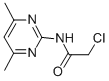 2-氯-n-(4,6-二甲基-嘧啶-2-基)-乙酰胺结构式_53456-49-8结构式