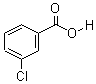 3-氯苯甲酸结构式_535-80-8结构式