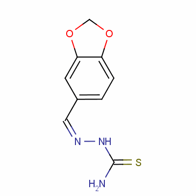 Hydrazinecarbothioamide,2-(1,3-benzodioxol-5-ylmethylene)-Structure,5351-85-9Structure Hydrazinecarbothioamide,2-(1,3-benzodioxol-5-ylmethylene)- Structure,5351-85-9Structure
