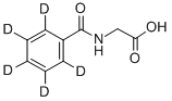 马尿酸-D5氘代结构式_53518-98-2结构式