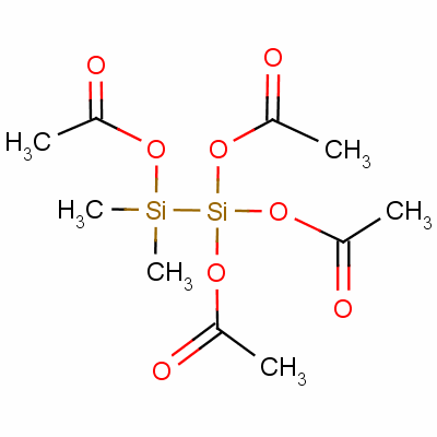 2,2-二甲基二硅烷-1,1,1,2-四基四乙酸酯结构式_53580-47-5结构式