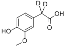 高香草酸-D2结构式_53587-33-0结构式