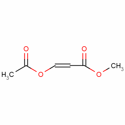 3-乙酰氧基丙烯酸甲酯结构式_53588-93-5结构式