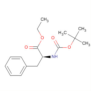 N-[(1,1-二甲基乙氧基)羰基]-l-苯基丙氨酸乙酯结构式_53588-99-1结构式