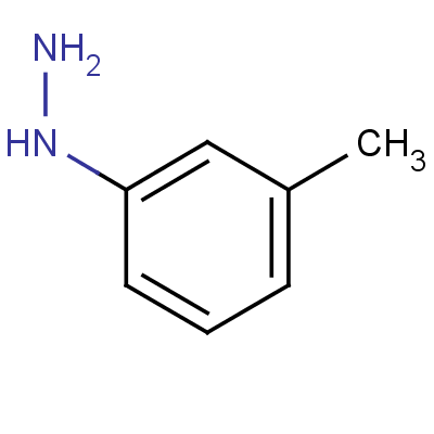 间甲苯肼结构式_536-89-0结构式