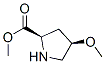 (4r)-(9ci)-4-甲氧基-D-脯氨酸甲酯结构式_536747-01-0结构式