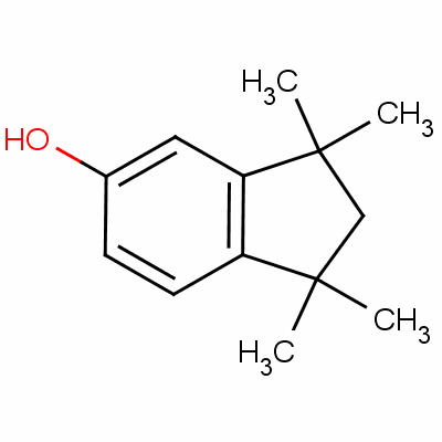 1,1,3,3-四甲基茚烷-5-醇结构式_53718-26-6结构式