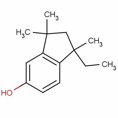 1-乙基-1,3,3-三甲基茚烷-5-醇结构式_53718-30-2结构式
