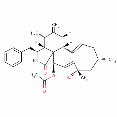 松胞菌素H结构式_53760-19-3结构式