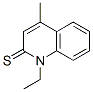 1-乙基-4-甲基-2(1H)-喹啉硫酮结构式_53761-63-0结构式