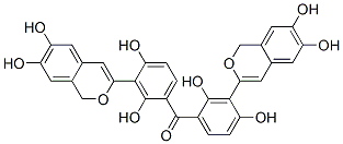 (6,7-二羟基-1H-2-苯并吡喃-3-基)(2,4-二羟基苯基)酮结构式_53766-30-6结构式