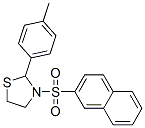 (9CI)-2-(4-甲基苯基)-3-(2-萘磺酰基)-噻唑烷结构式_537678-06-1结构式