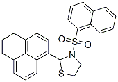 (9CI)-2-(2,3-二氢-1H-萉-6-基)-3-(1-萘磺酰基)-噻唑烷结构式_537678-28-7结构式