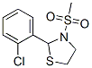 (9CI)-2-(2-氯苯基)-3-(甲基磺酰基)-噻唑烷结构式_537678-33-4结构式