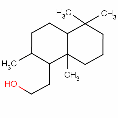 十氢-2,5,5,8a-四甲基萘-1-乙醇结构式_53779-41-2结构式