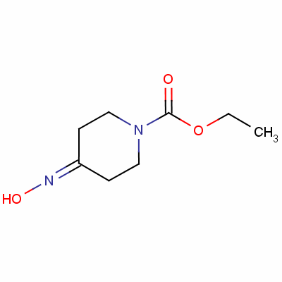 4-(羟基亚氨基)哌啶-1-羧酸乙酯结构式_53786-42-8结构式