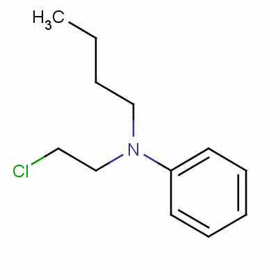 N-丁基-n-(2-氯乙基)苯胺结构式_53817-39-3结构式