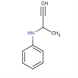 N-(1-甲基-2-丙炔)苯胺结构式_53832-62-5结构式