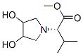 (alphas)-(9ci)-3,4-二羟基-alpha-(1-甲基乙基)-1-吡咯烷乙酸甲酯结构式_538372-71-3结构式