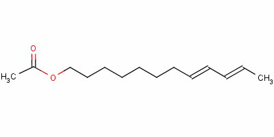 (8E,10E)-8,10-十二碳二烯-1-醇乙酸酯结构式_53880-51-6结构式