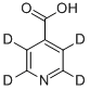 异烟酸-D4结构式_53907-55-4结构式
