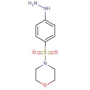4-[(4-肼基苯基)磺酰基]吗啉结构式_53915-80-3结构式