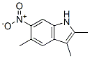 2,3,5-Trimethyl-6-nitro-1h-indoleStructure,53918-82-4Structure 2,3,5-Trimethyl-6-nitro-1h-indole Structure,53918-82-4Structure