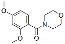 4-(2,4-二甲氧基苯甲酰基)吗啉结构式_53951-94-3结构式